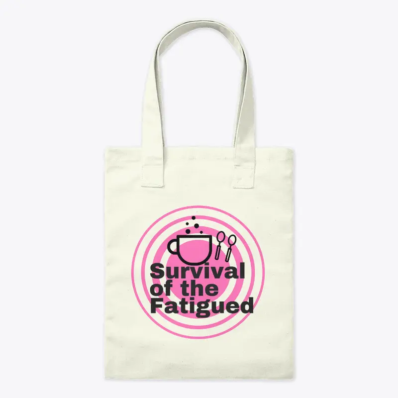 Pink Survival of the Fatigued Logo