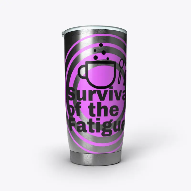 PinkPurple Survival of the Fatigued Logo