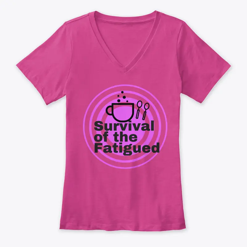 PinkPurple Survival of the Fatigued Logo