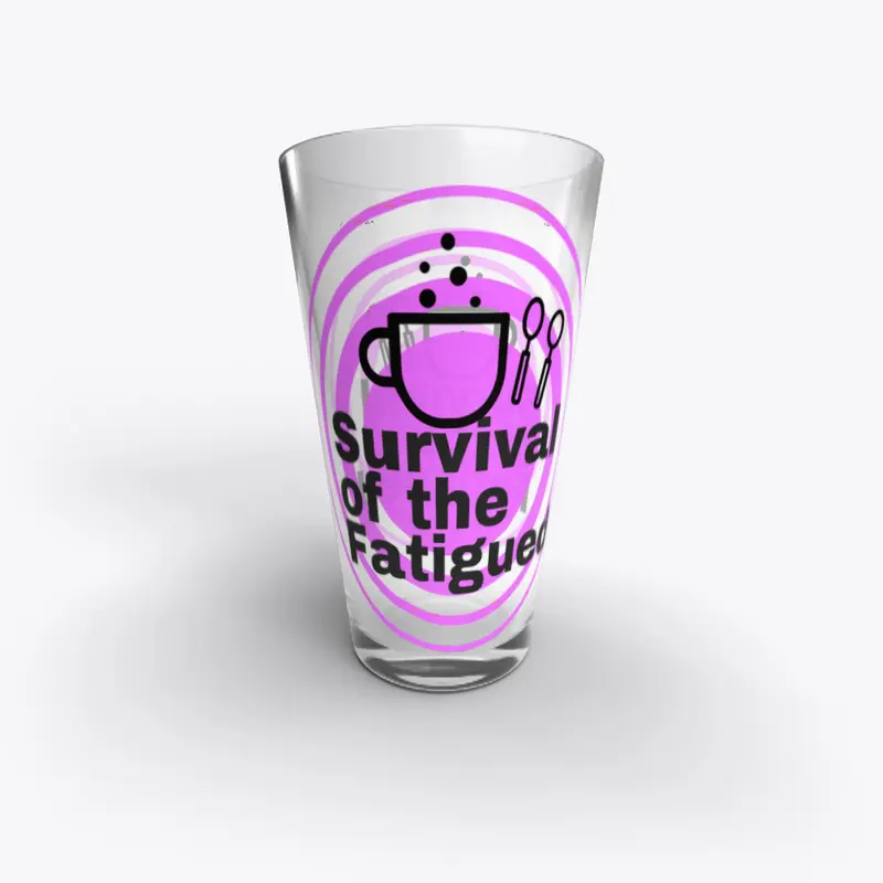 PinkPurple Survival of the Fatigued Logo