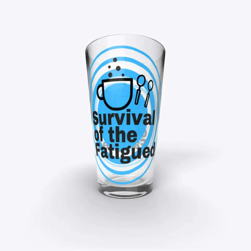 Sky Blue Survival of the Fatigued Merch