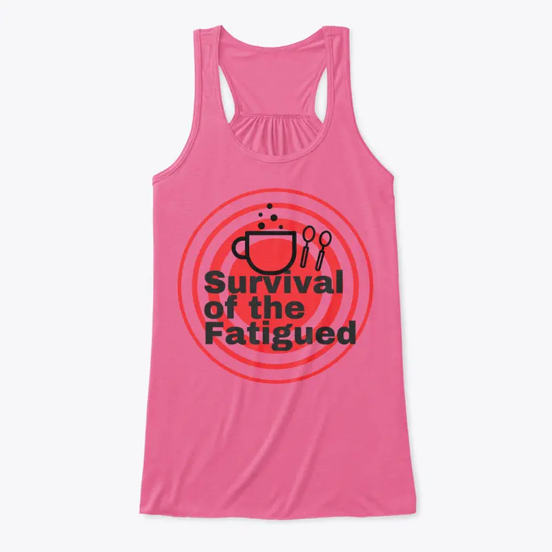 Red Survival of the Fatigued Logo