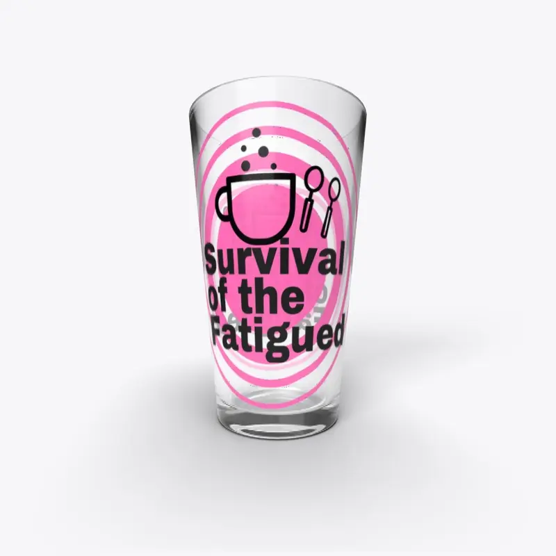 Pink Survival of the Fatigued Logo