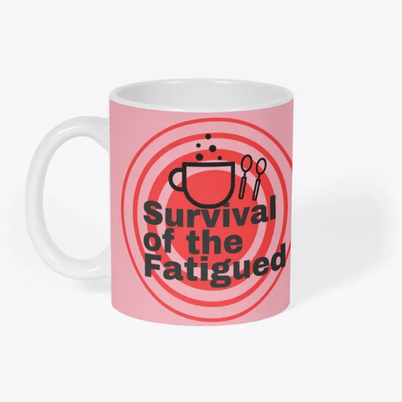 Red Survival of the Fatigued Logo