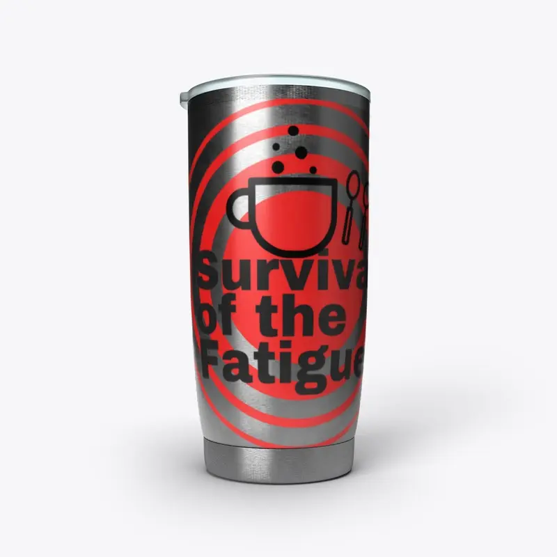 Red Survival of the Fatigued Logo