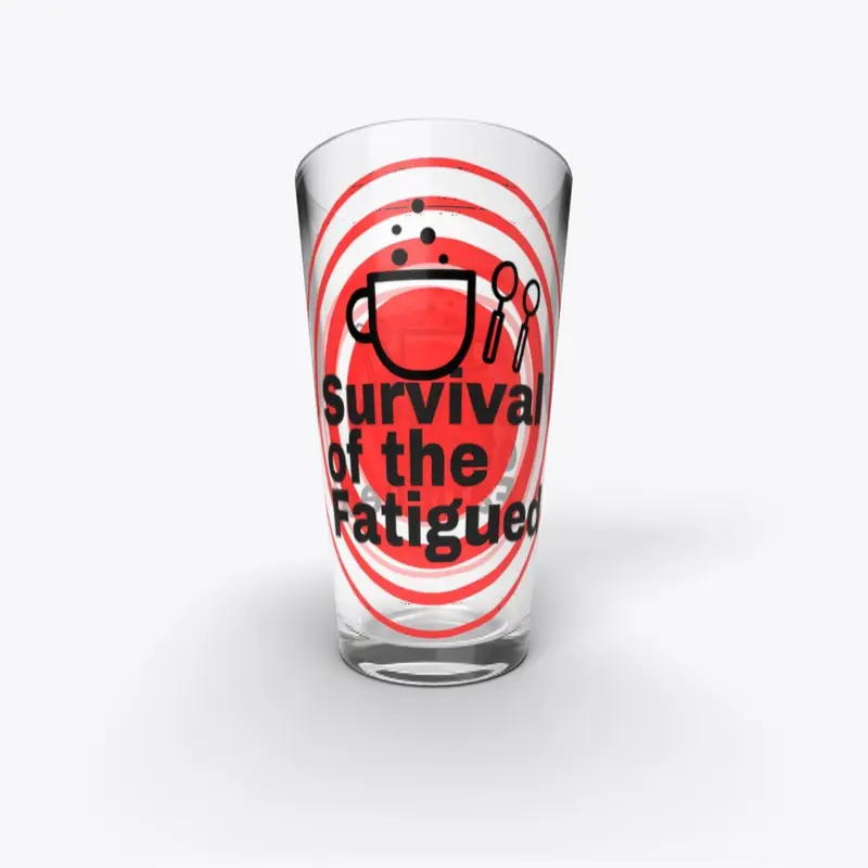 Red Survival of the Fatigued Logo