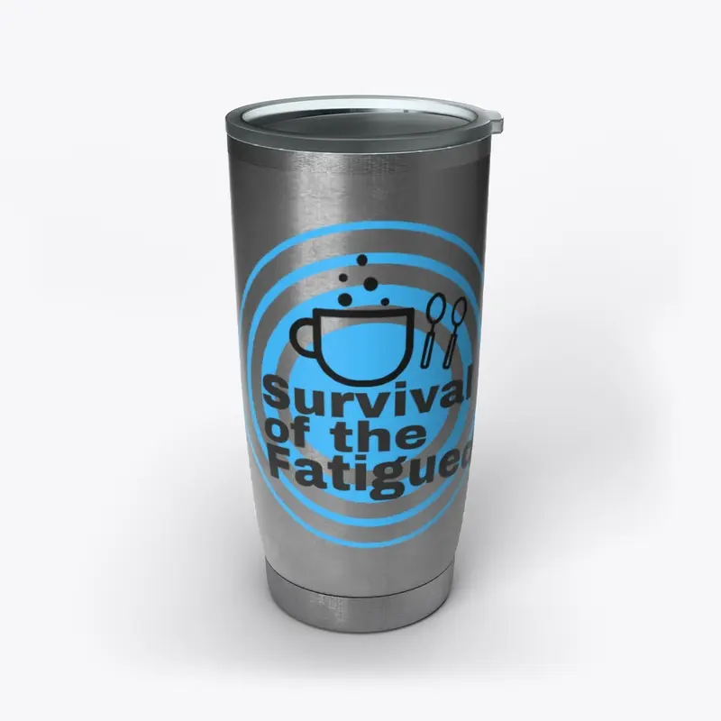 Sky Blue Survival of the Fatigued Merch