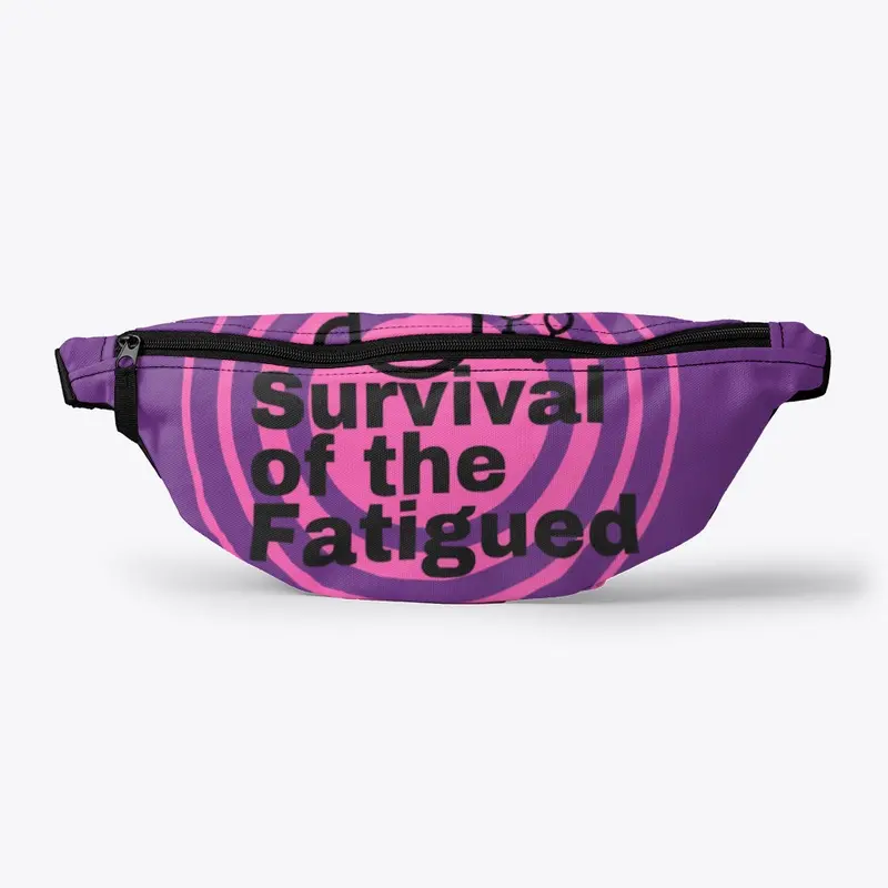 Pink Survival of the Fatigued Logo